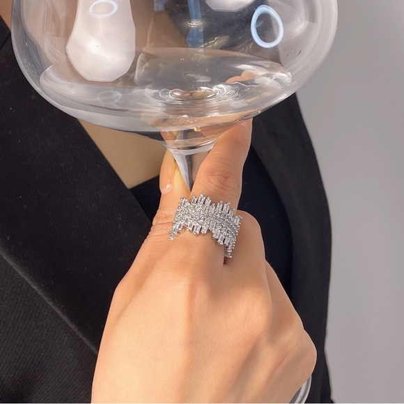 NEW Sterling Silver Eternity Ring - Picture 5 of 5